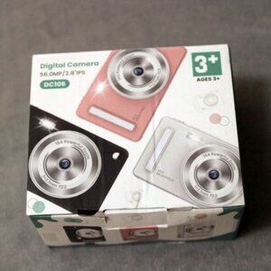 Digital Camera Model# DC106 - 56.0MP/2.8" IPS - New in Box